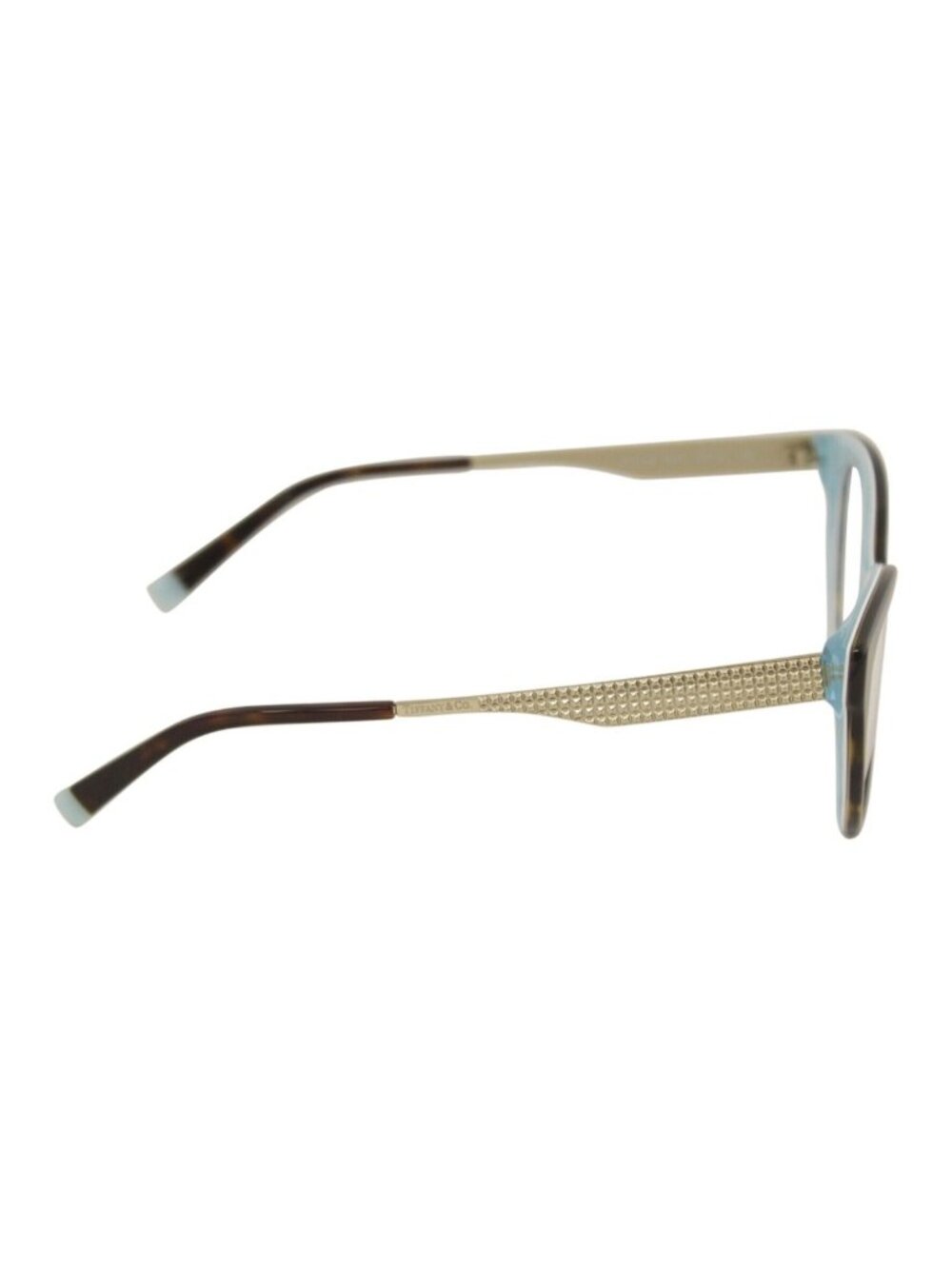 Tiffany & Co. Eyeglasses TF2180 TF/2180 8275 Havana/Blue Optical Frame 52mm - Picture 3 of 3